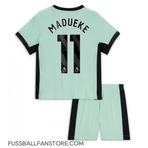 Chelsea Noni Madueke #11 Replik 3rd trikot Kinder 2023-24 Kurzarm (+ Kurze Hosen)